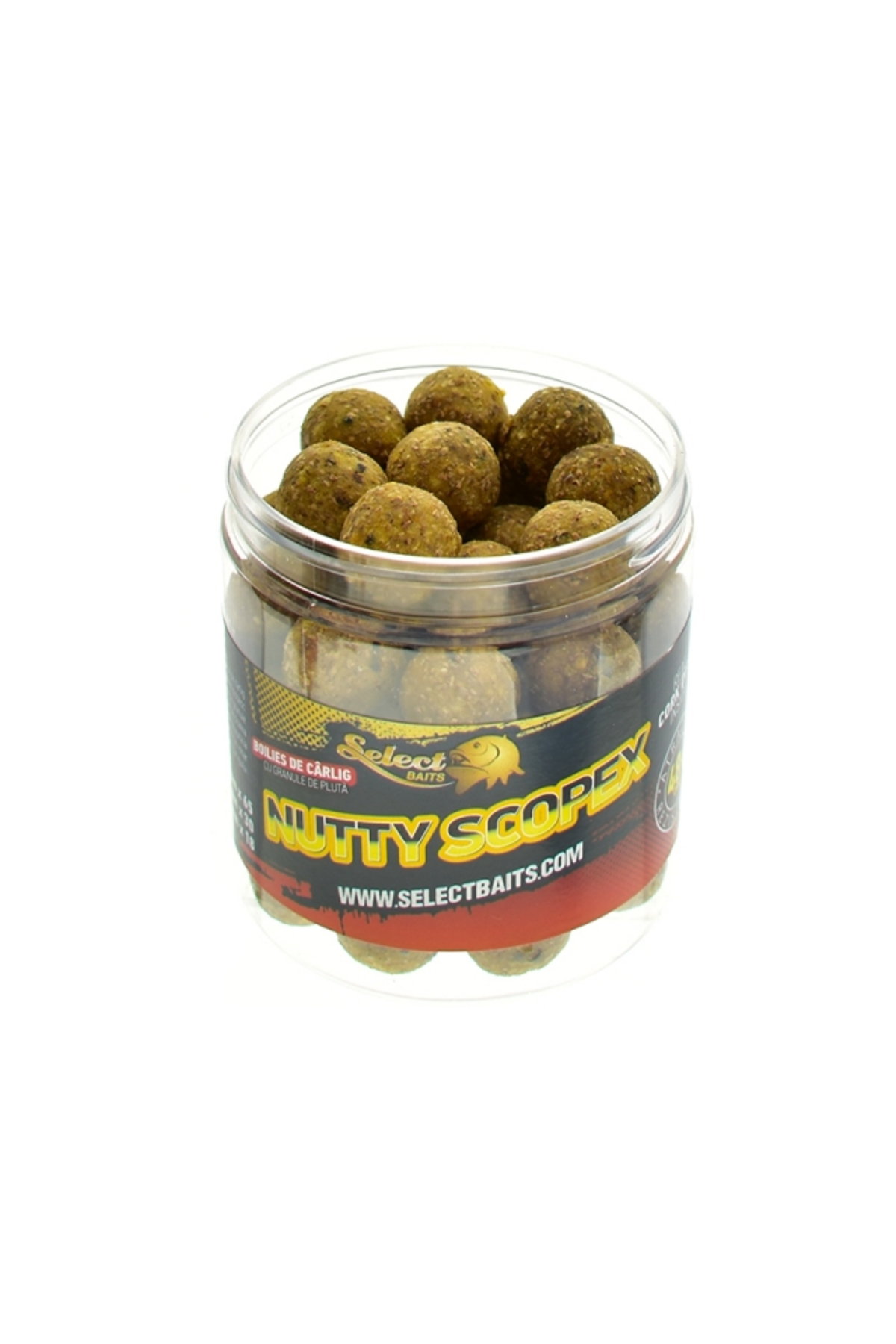 Boilies de carlig critic echilibrat Nutty Scopex 16mm [0]
