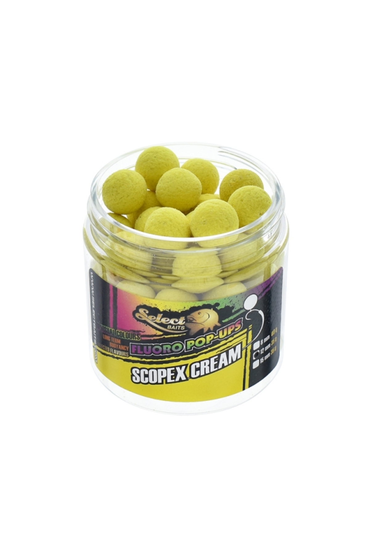 Select Baits pop-up Scopex Cream 12mm [0]