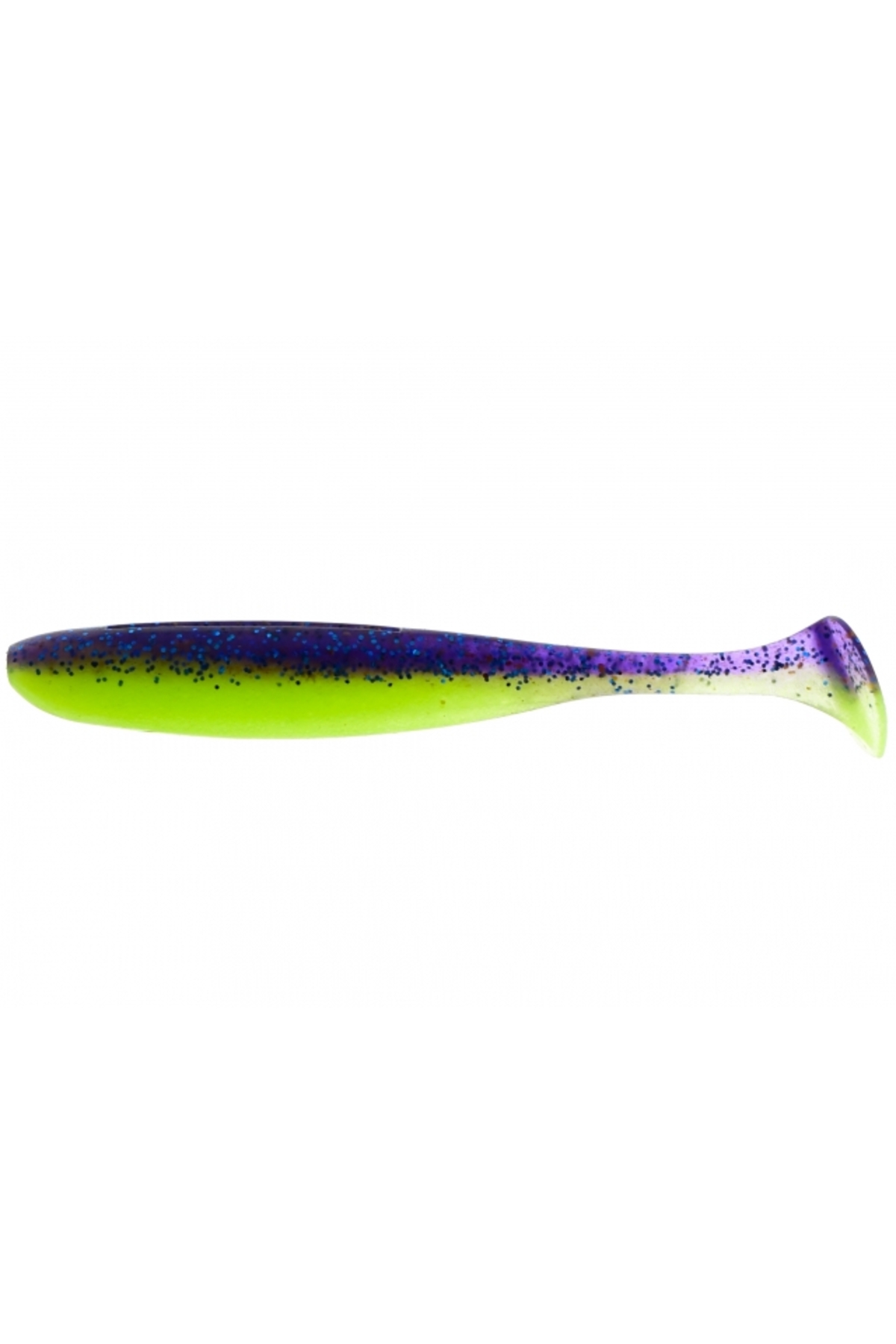 Nălucă - Shad Keitech Easy Shiner Violet Lime Belly PAL#06 8.9cm