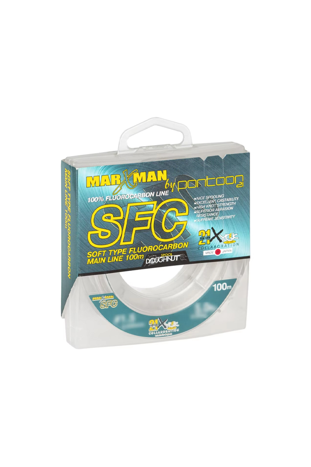 Fir fluorocarbon Pontoon21 Marxman SFC 100m 0.18mm / 1.7kg [1]