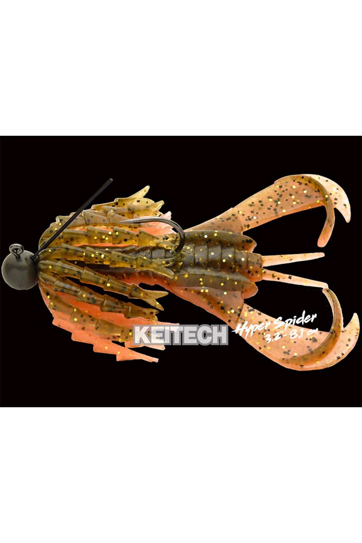 Keitech Hyper Spider Electric Shrimp 445 8.1cm [2]