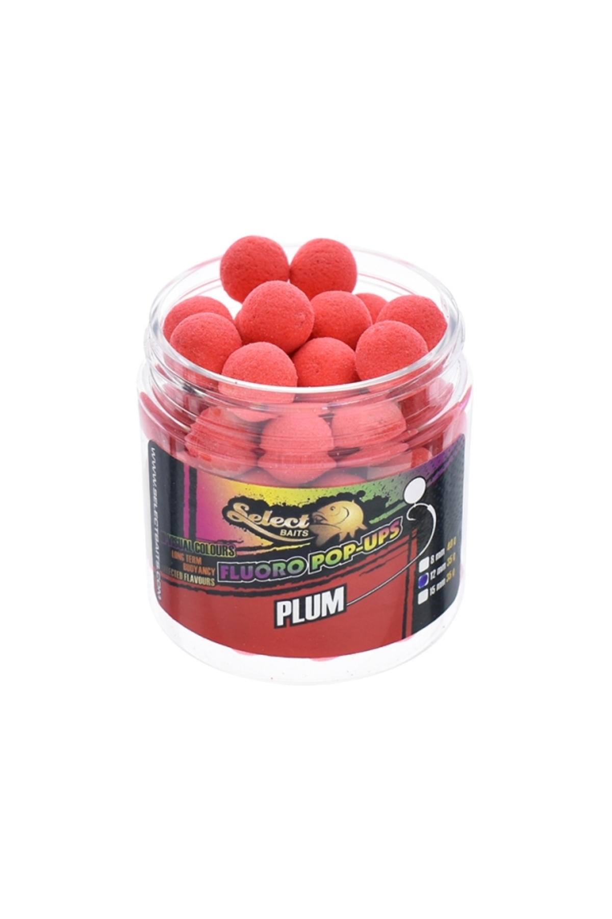 Select Baits pop-up Plum 15mm [0]