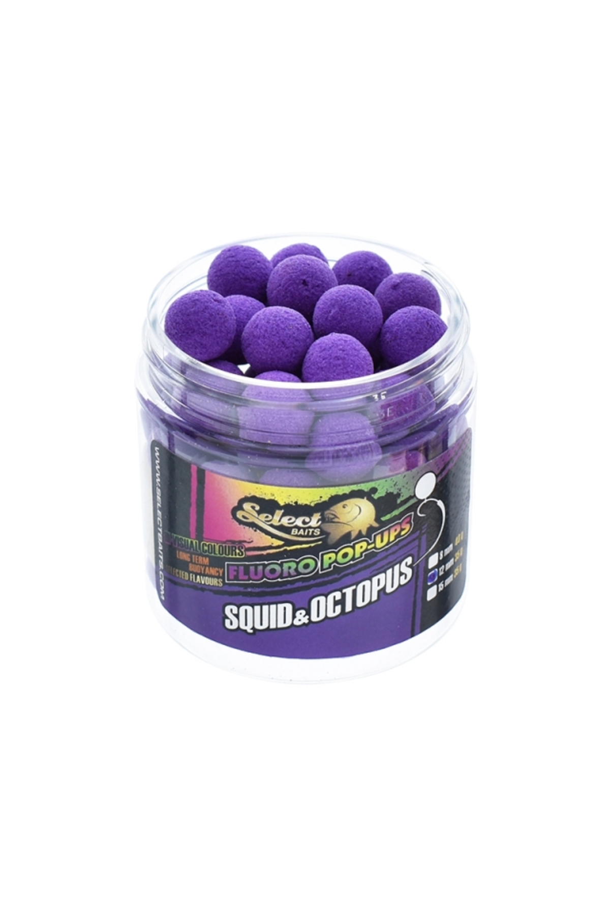 Pescuit si vanatoare - Select Baits pop-up Squid & Octopus 15mm