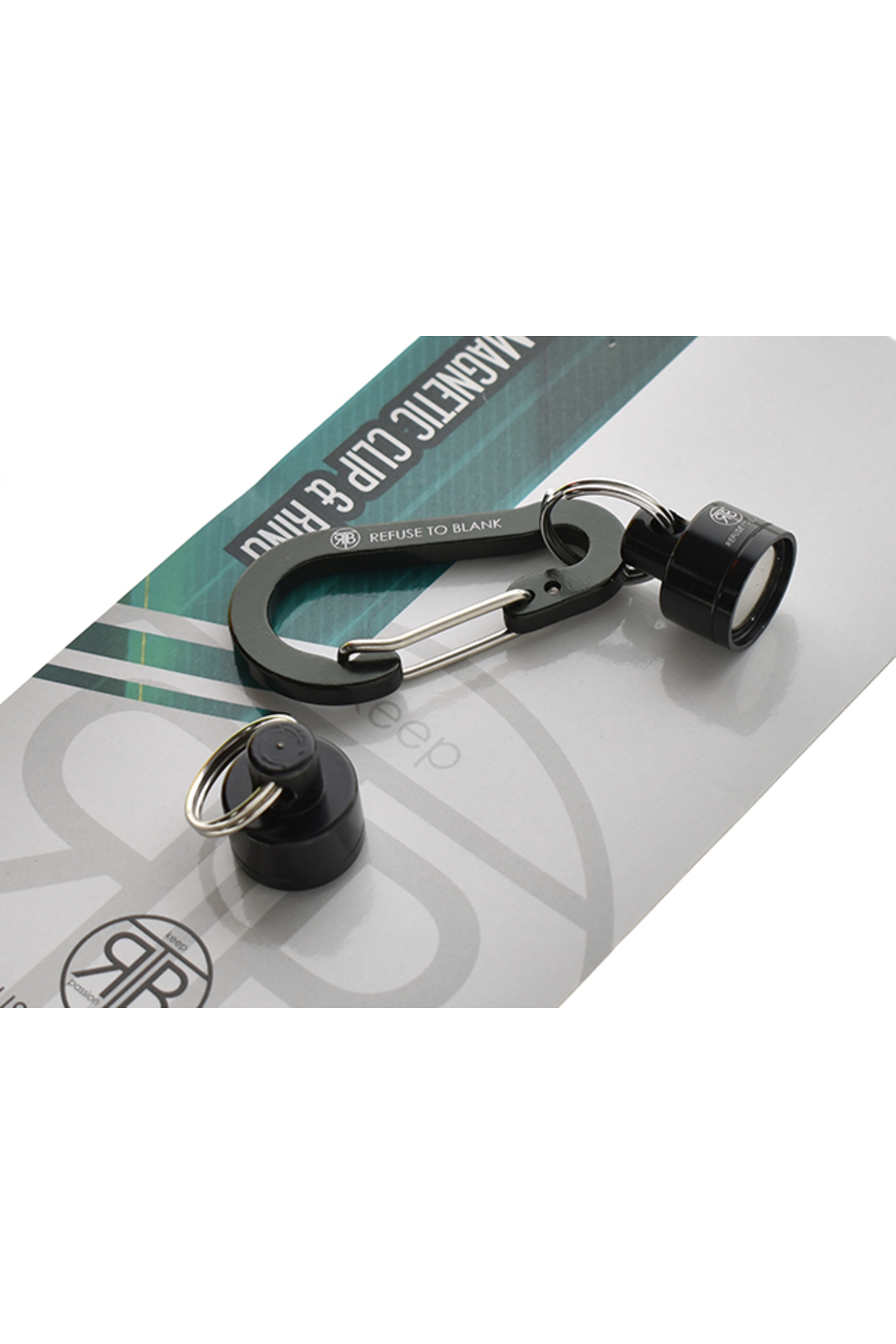 RTB Strong Magnetic Clip and Ring Black [1]