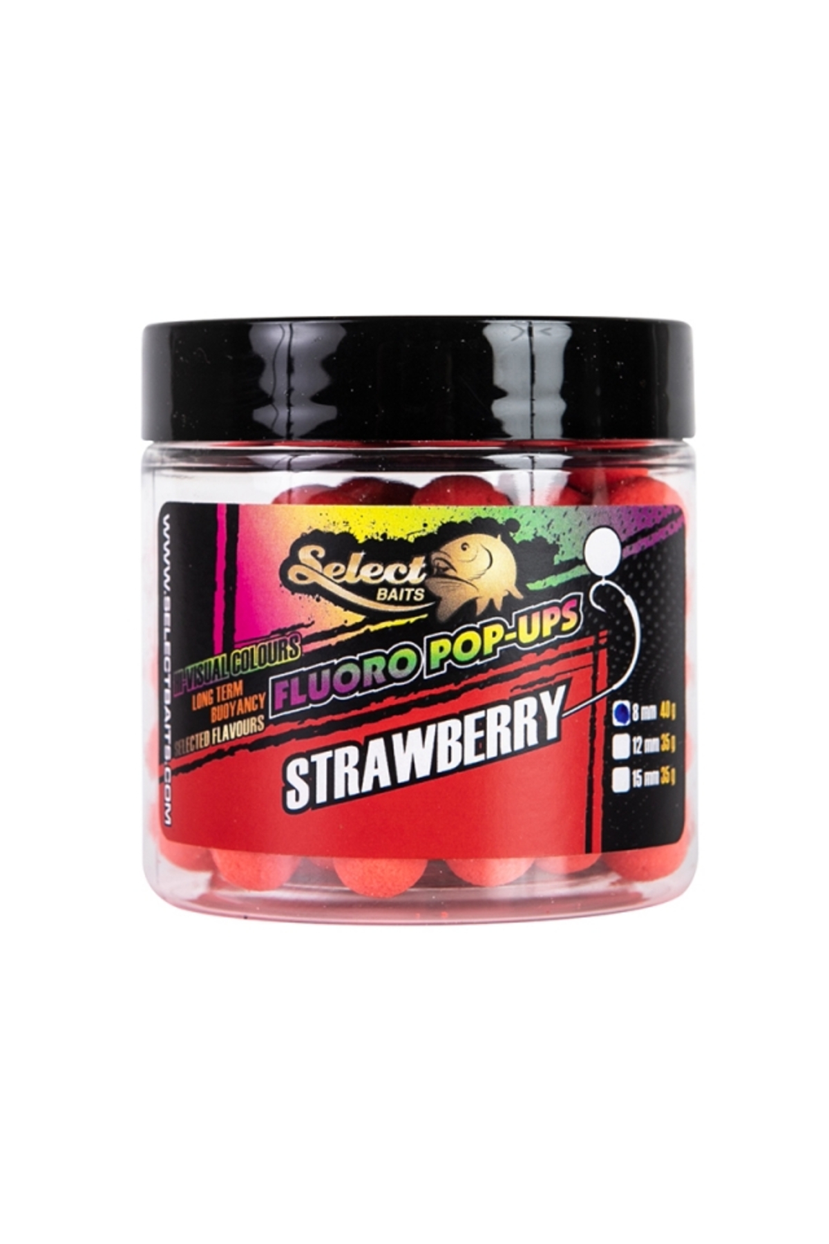 Select Baits pop-up Strawberry 15mm [2]
