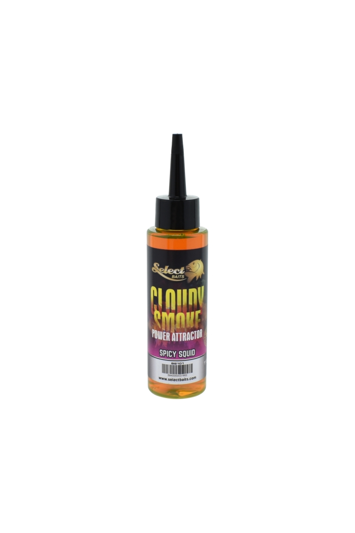 Pescuit si vanatoare - Select Baits lichid Cloudy Smoke Spicy Squid 115ml