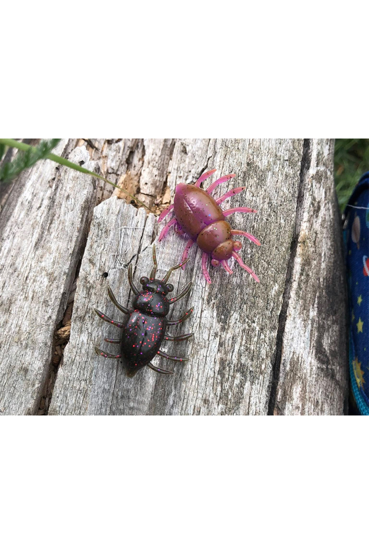 FishUp Maybug 3.3cm #045 Green Pumpkin Red and Black 3.3cm #045 [3]