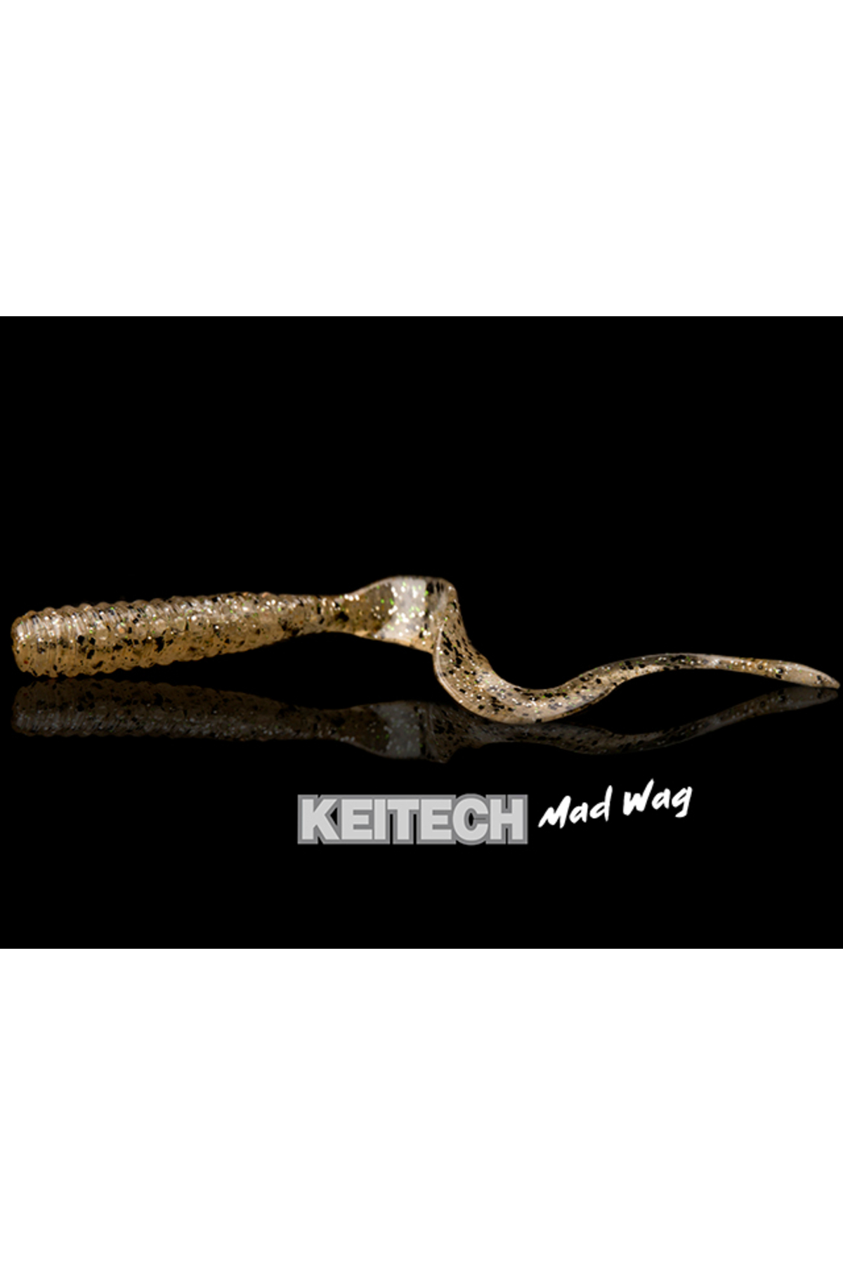 Keitech Mad Wag Mini Sahara Olive Flake 309 8.9cm [1]