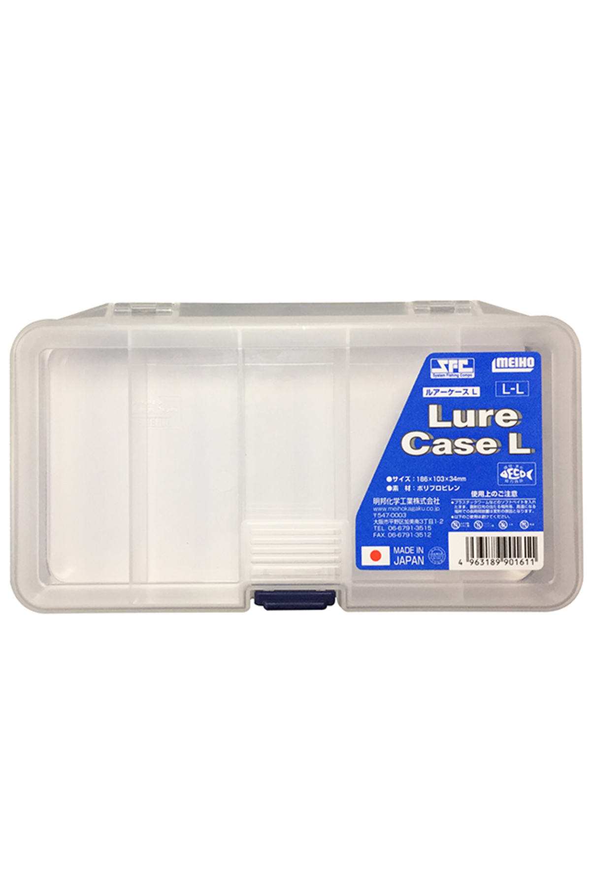 Cutie Meiho Lure Case L Clear Lure Case L Clear [0]