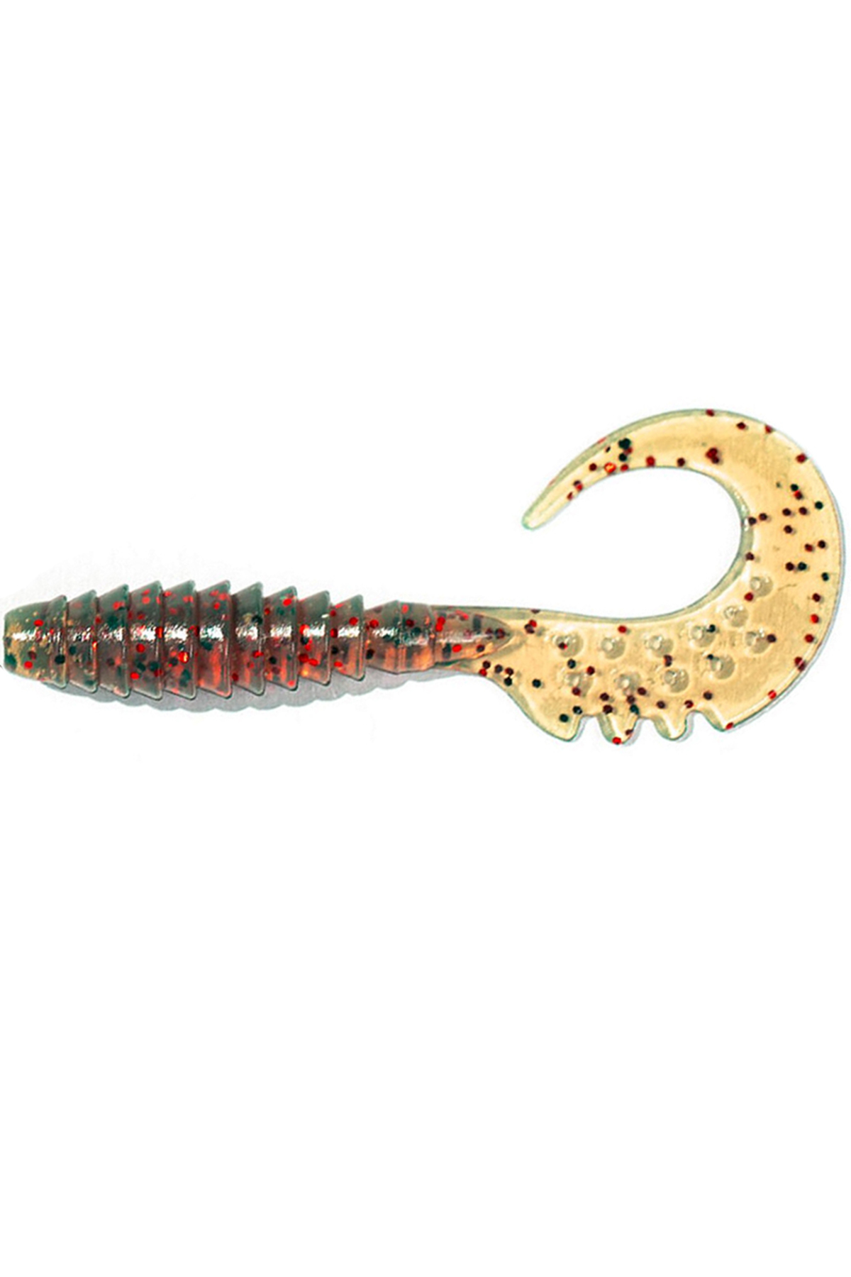 Nălucă - FishUp Fancy Grub 5cm #019 Motor Oil Red 5cm #019 Motor Oil Red