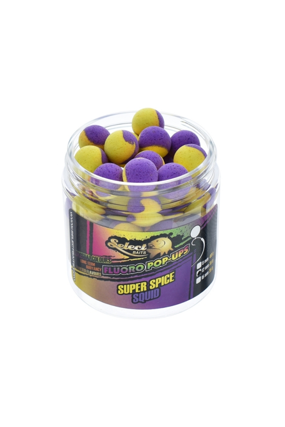 Select Baits pop-up Two-Tone Superspice-Squid 12mm [0]