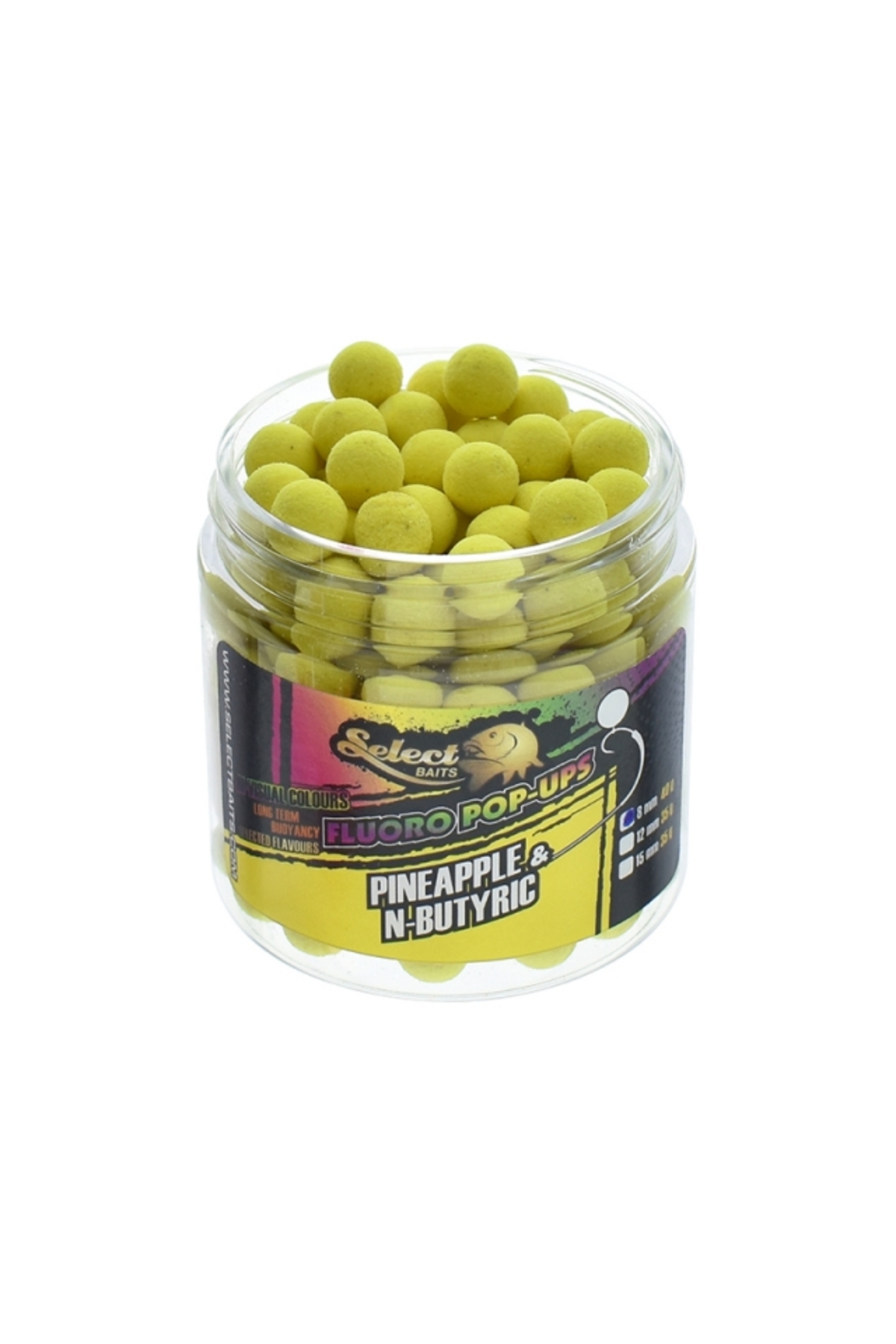 Select Baits pop-up micro Pineapple & N-Butyric 8mm Pineapple & N-Butyric 8mm [0]