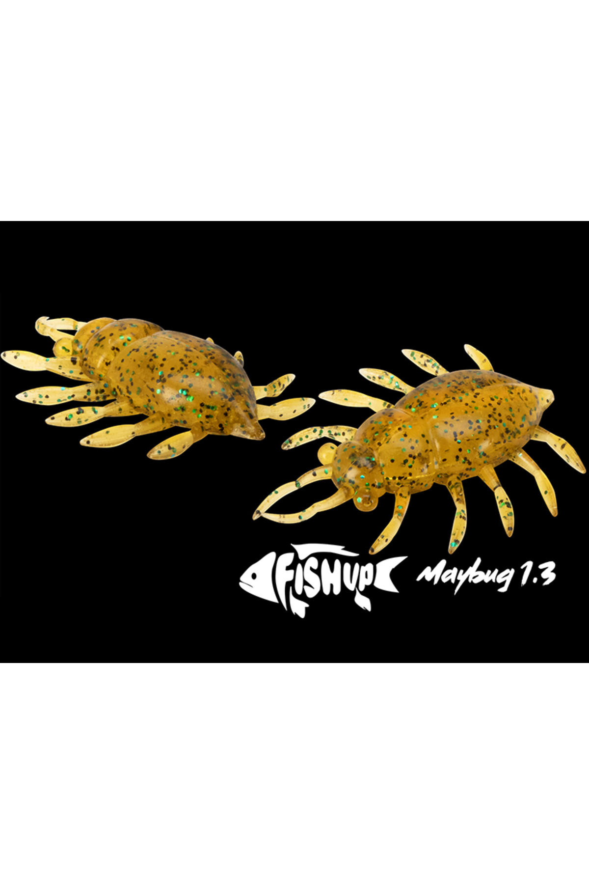FishUp Maybug 3.3cm #036 Caramel Green and Black 3.3cm #036 [2]