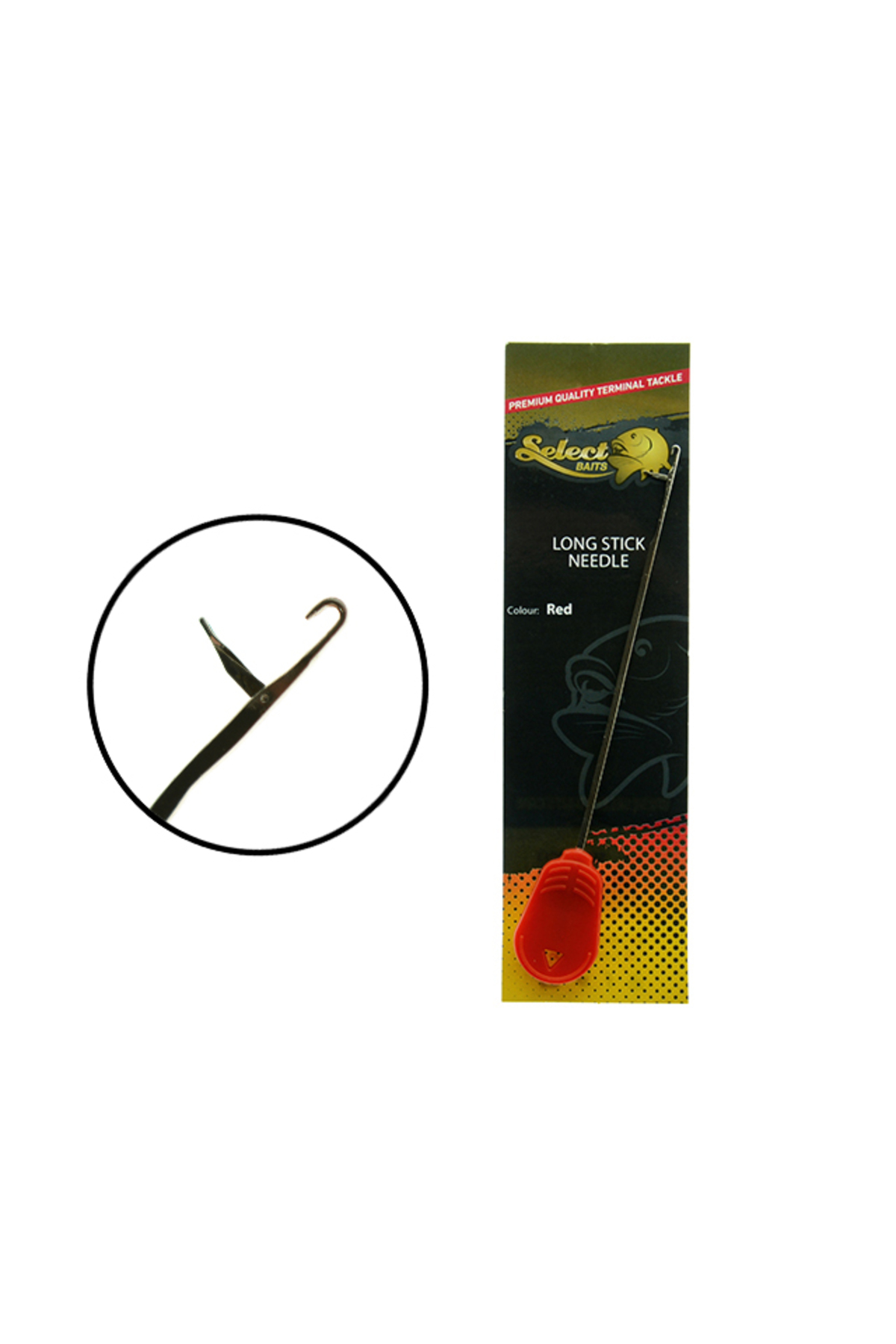 Pescuit si vanatoare - Croseta Select Baits Long Stick Needle Red (rosu)