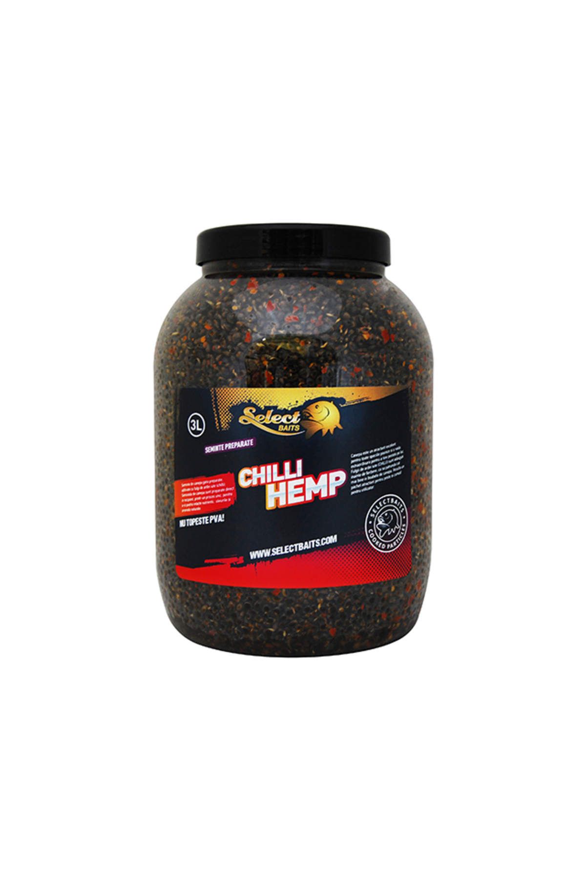 Pescuit si vanatoare - Select Baits Chilli Hemp 3L