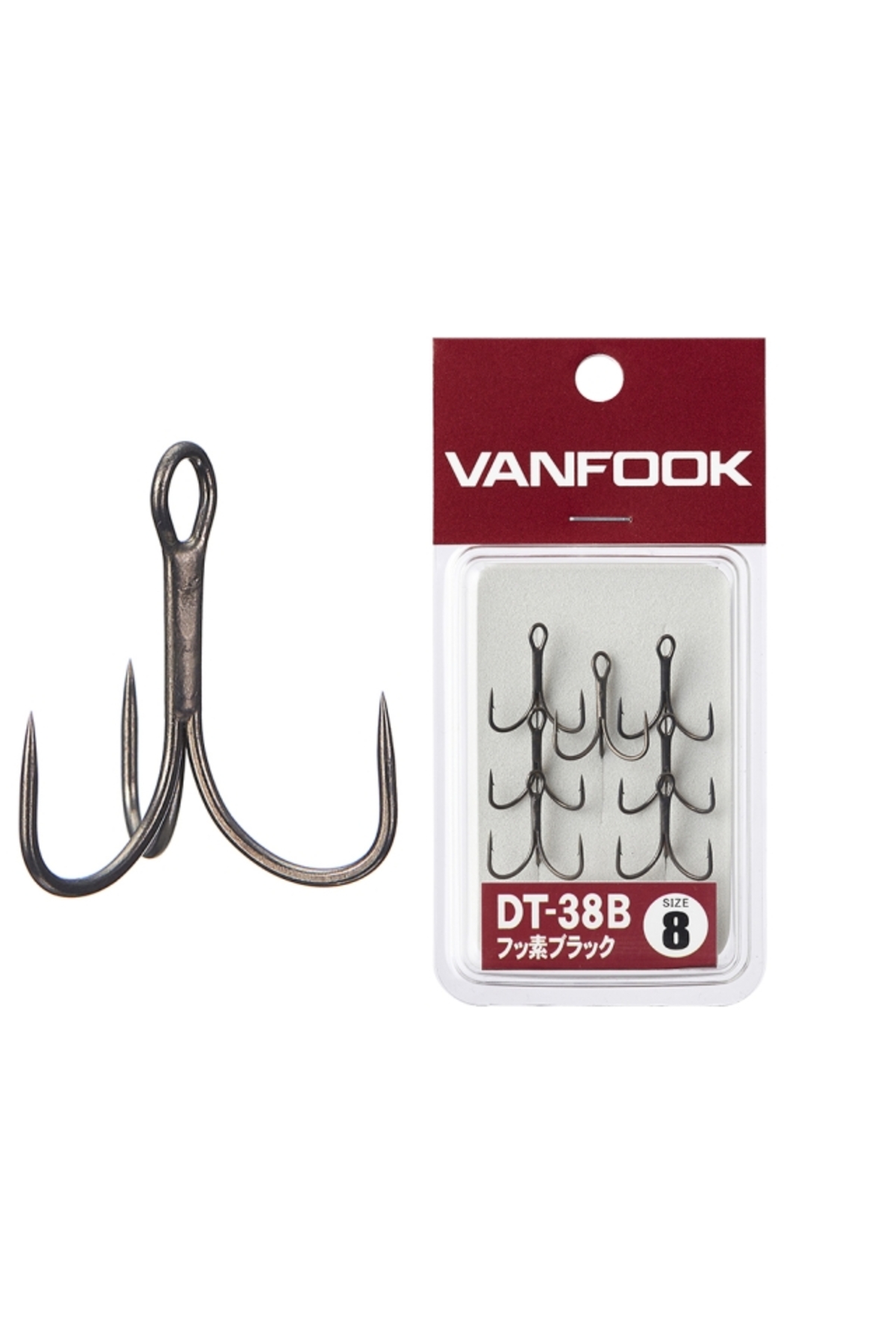 Pescuit si vanatoare - Ancore Vanfook DT-38BL-B Barbless Treble #14