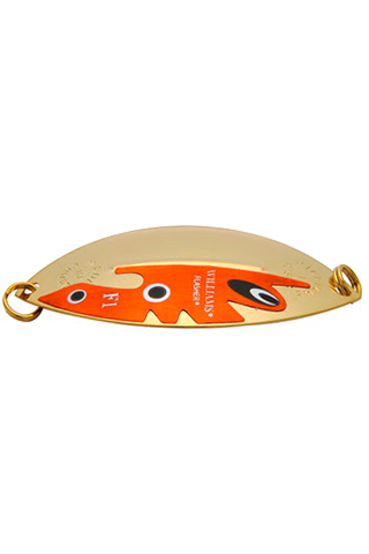 Lingurita oscilanta Williams Flasher 7cm 9.5g Gold and Orange 7cm 9.5g Gold and Orange [1]