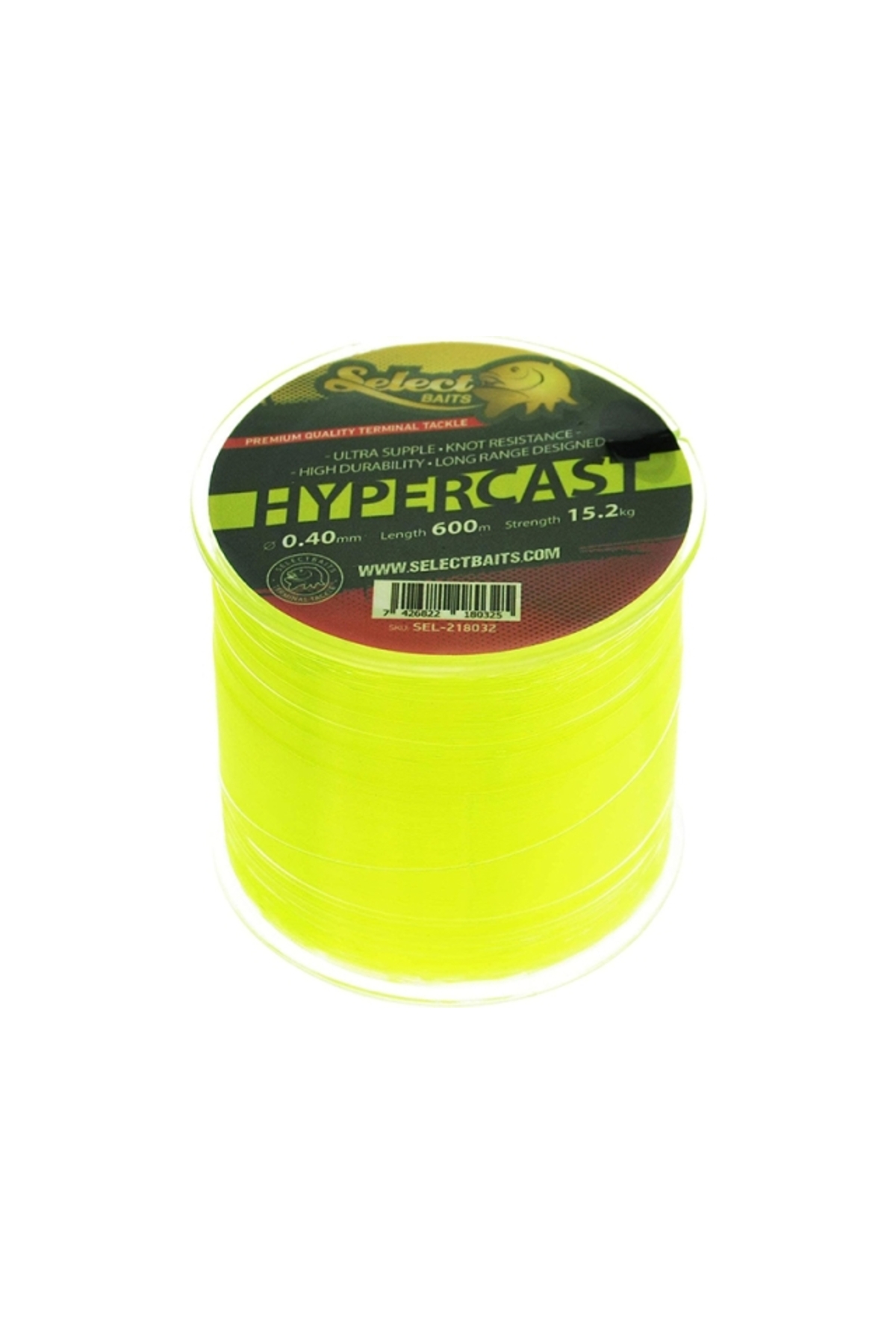 Fir Select Baits HyperCast Neon Yellow 0.37mm / 13.5kg [2]