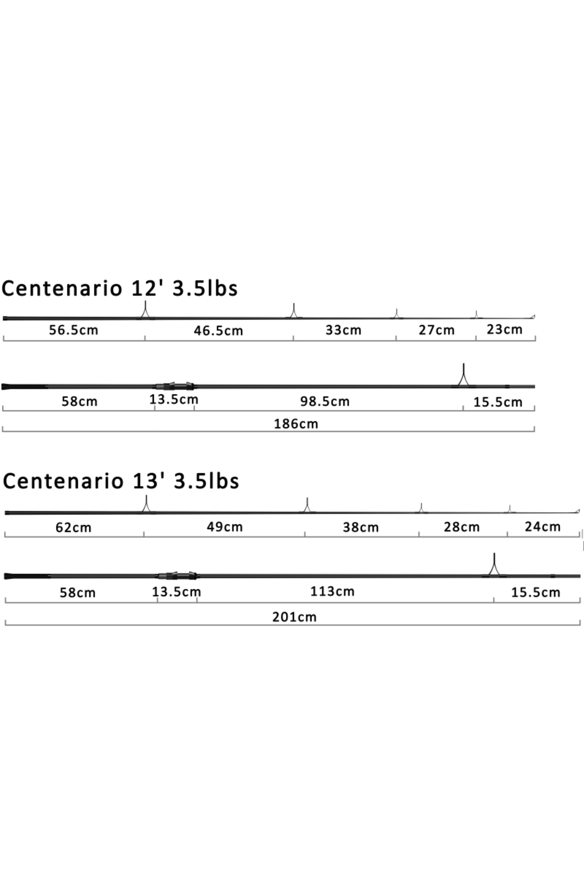 Lanseta Select Baits Centenario 12' 3.5lbs Centenario 12' 3.5lbs 50mm [3]