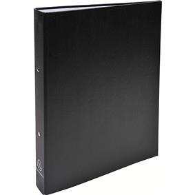 Caiet mecanic a4 2 inele negru 30mm pp exacompta [1]