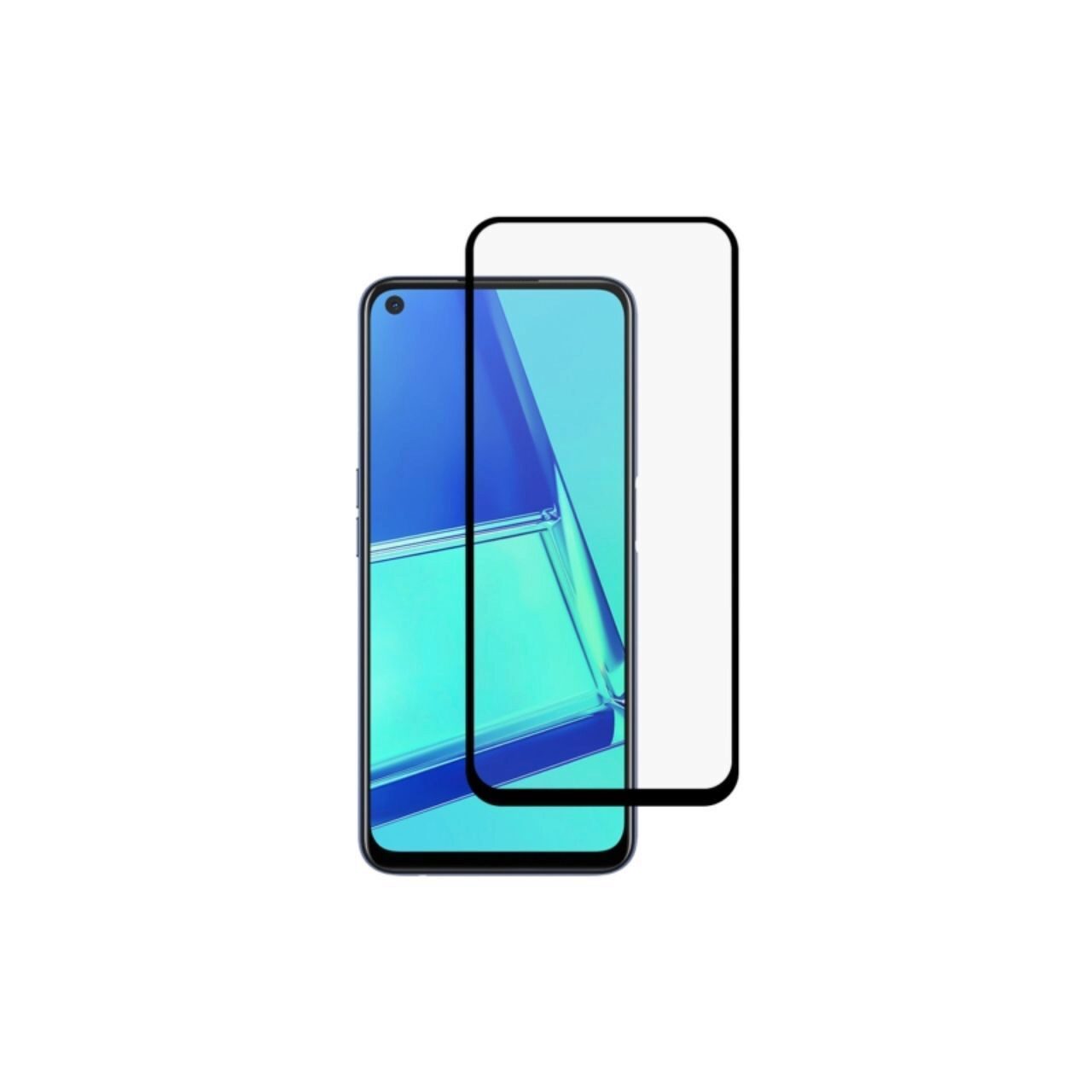 Folie Oppo A72 Lemontti Sticla Full Glue Black [3]