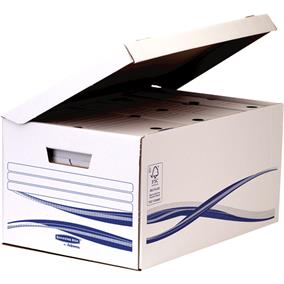 Arhivare - Container arhivare cu capac bankers box fellowes