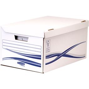 Container arhivare cu capac bankers box fellowes [2]