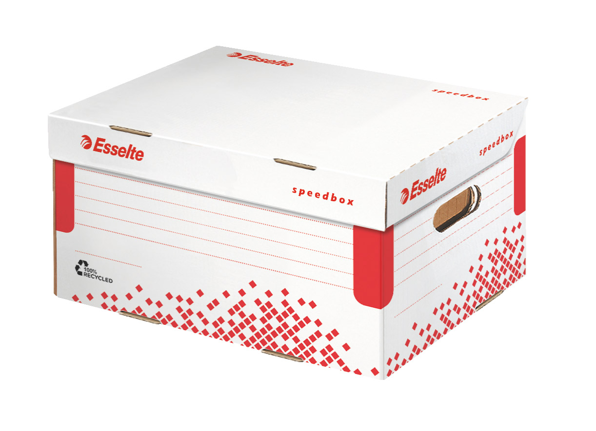 Arhivare - Cutie arhivare cu capac a4 speedbox esselte