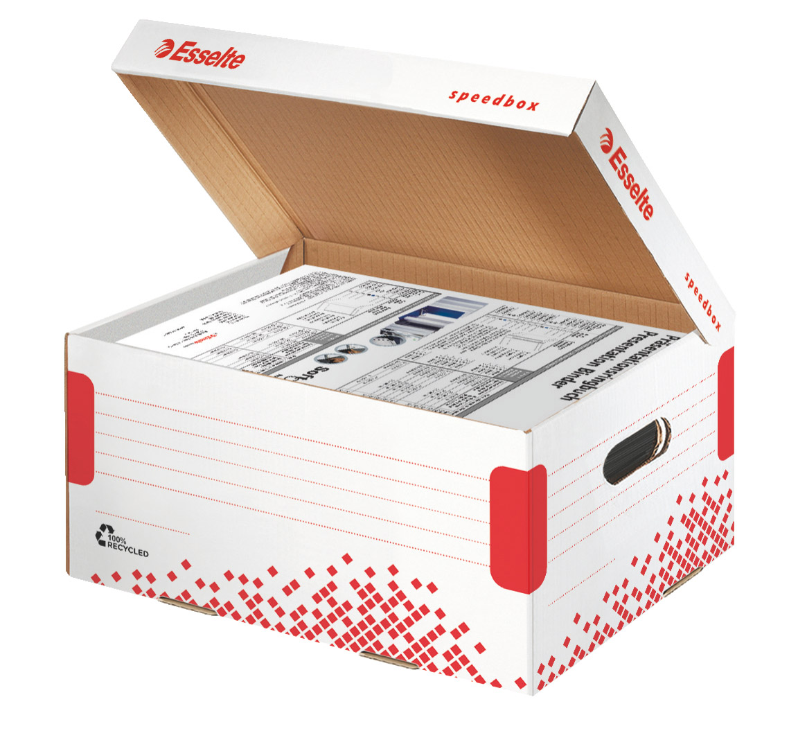 Cutie arhivare cu capac a4 speedbox esselte [1]