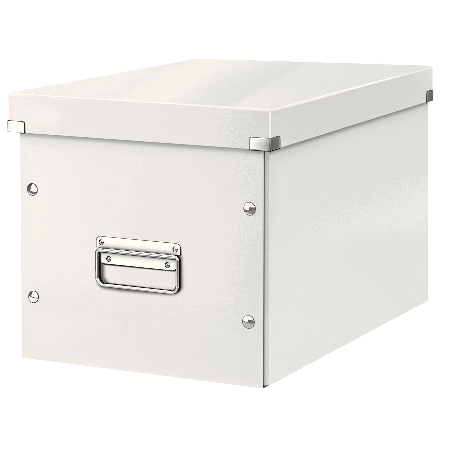 Arhivare - Cutie click&store mare cub alb leitz