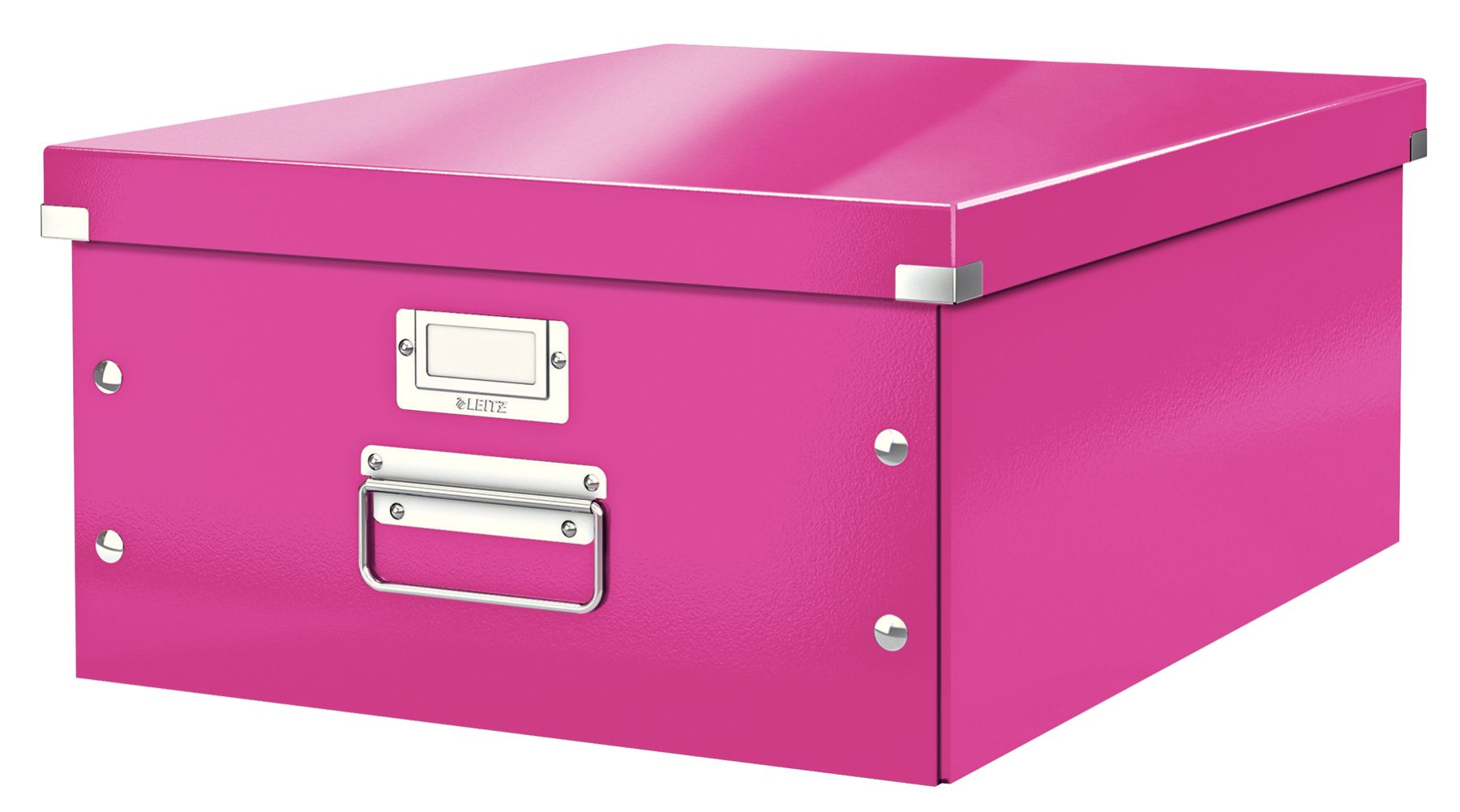 Cutie depozitare mare roz click&store leitz [0]