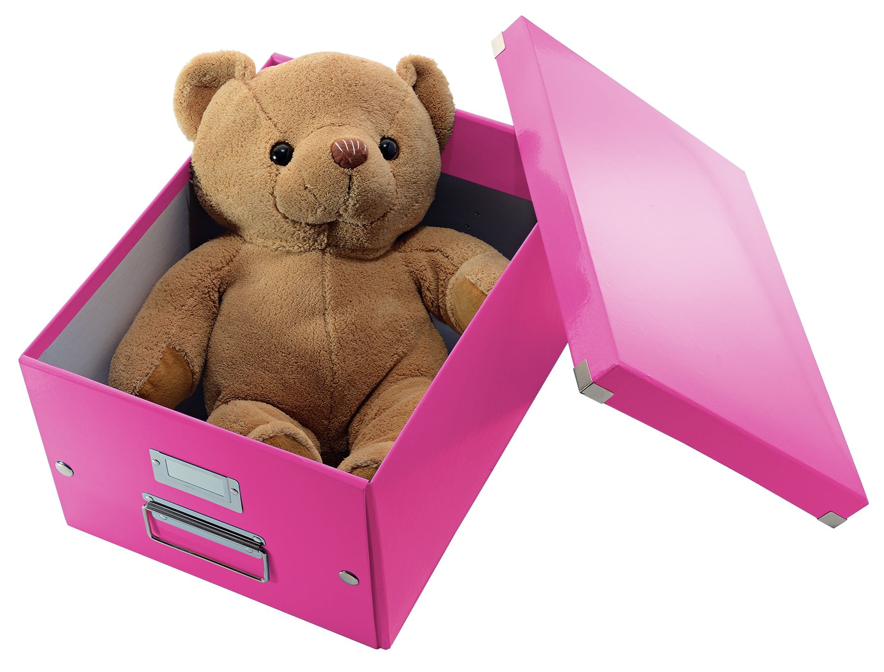 Cutie depozitare medie roz click&store leitz [3]