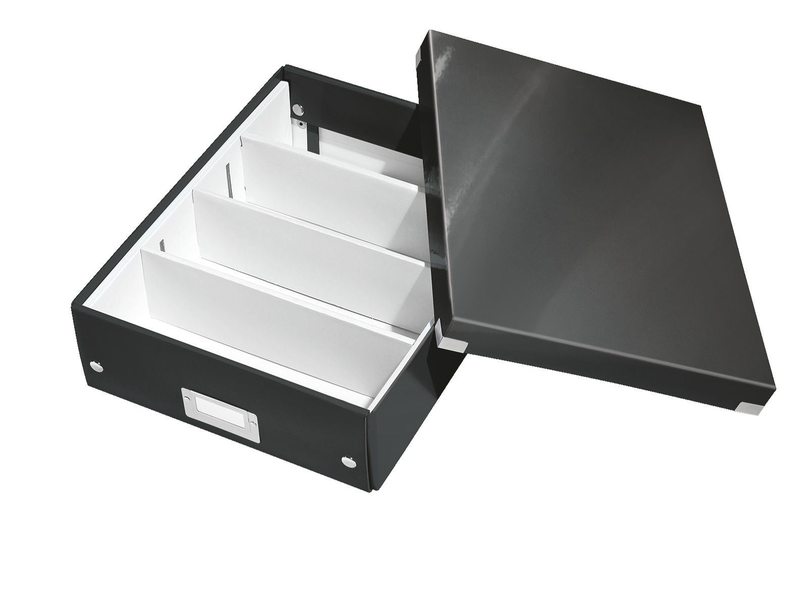 Cutie organizer medie neagra click&store leitz [2]