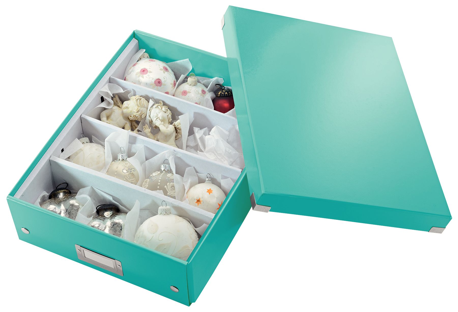 Cutie organizer medie turcoaz click&store leitz [2]
