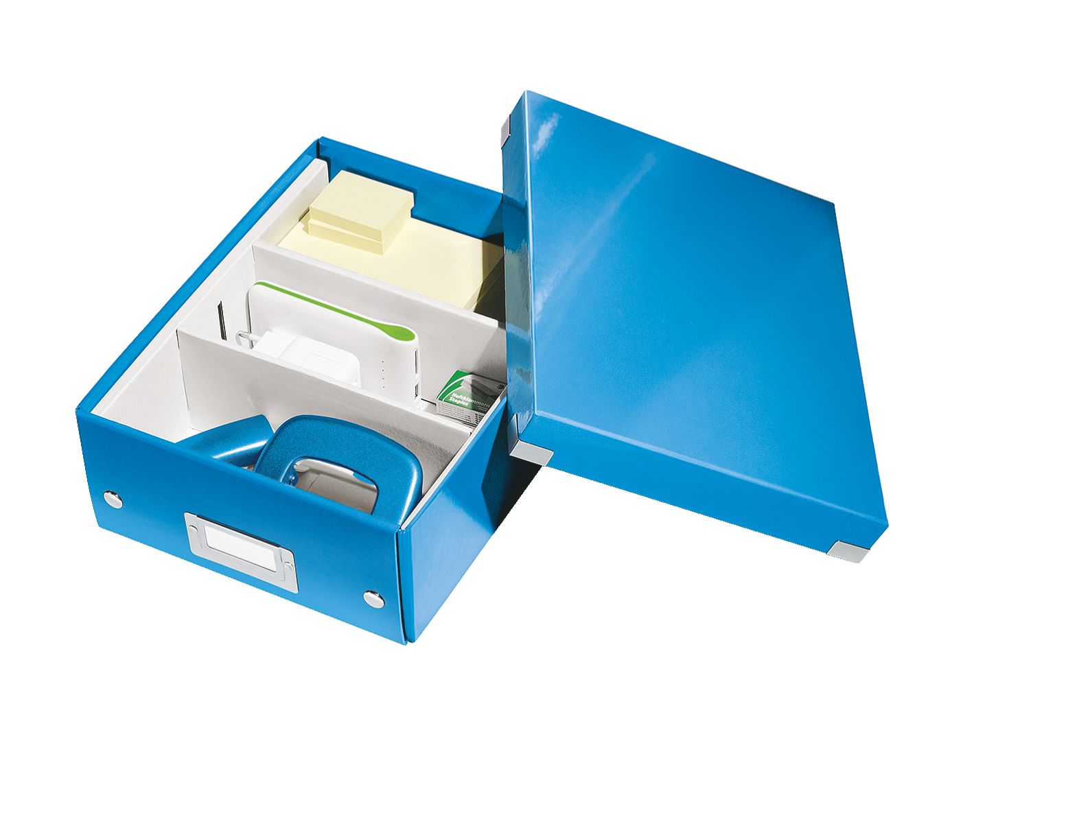 Cutie organizer mica albastra click&store leitz [1]