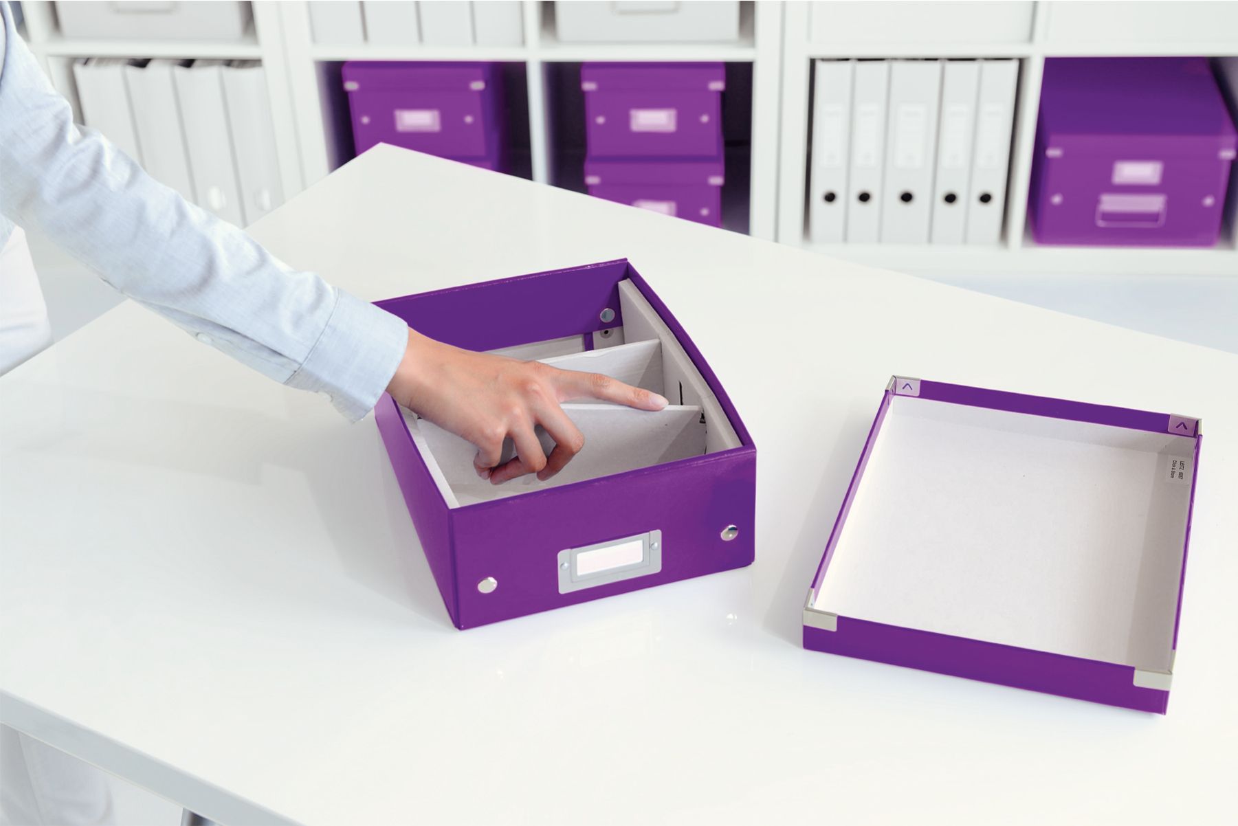 Cutie organizer mica mov click&store leitz [3]
