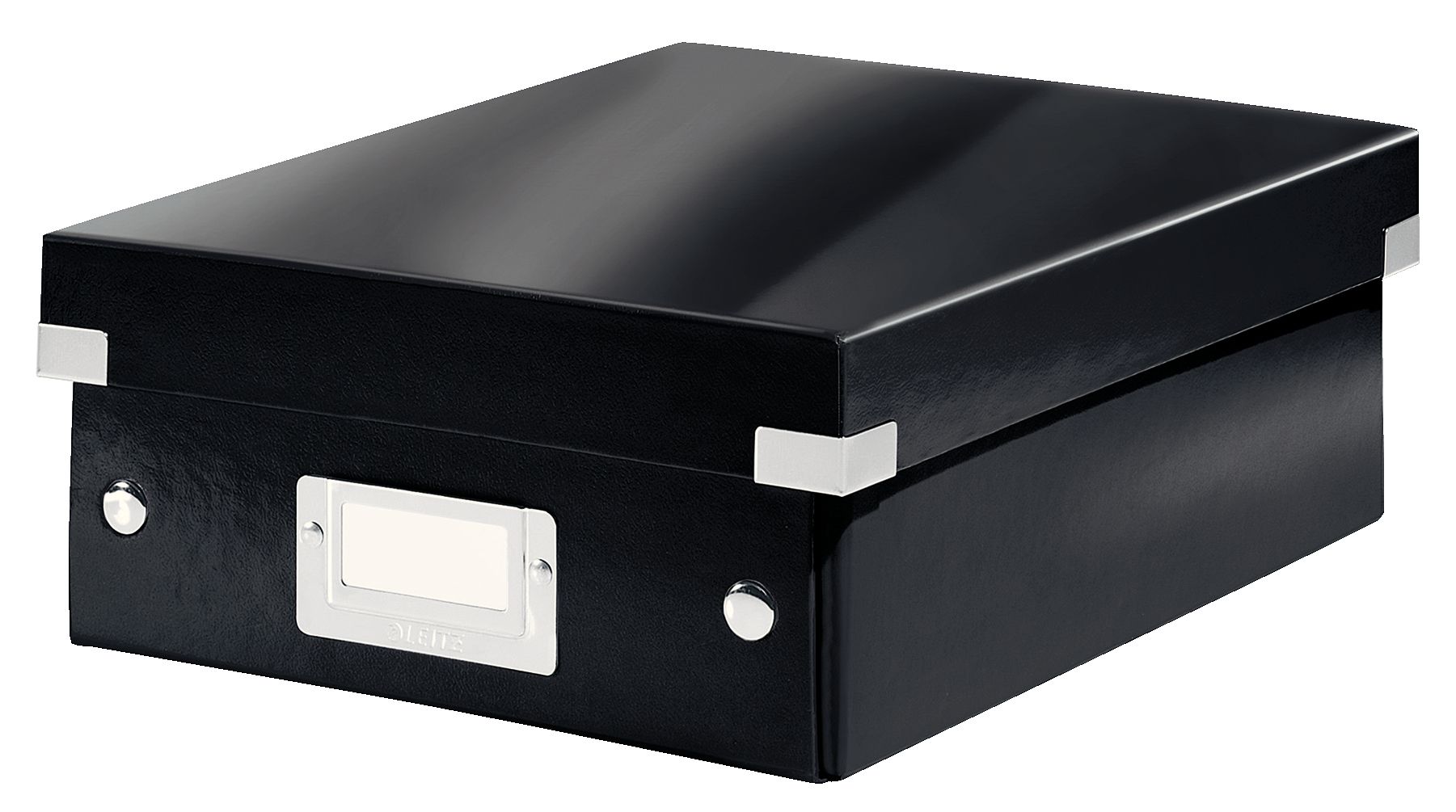 Arhivare - Cutie organizer mica neagra click&store leitz