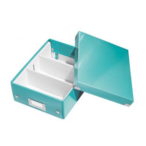 Cutie organizer mica turcoaz click&store leitz [1]