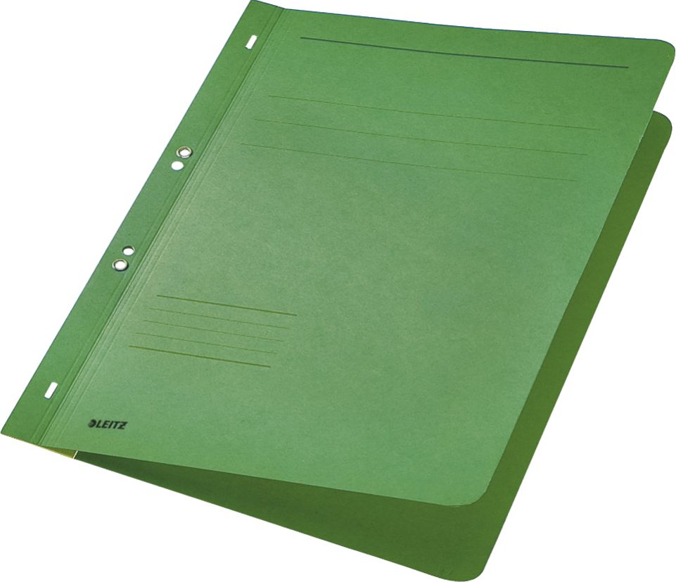 Dosar carton capse 1/1 verde leitz [1]