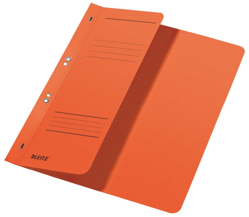 Dosar carton capse 1/2 portocaliu  leitz [1]