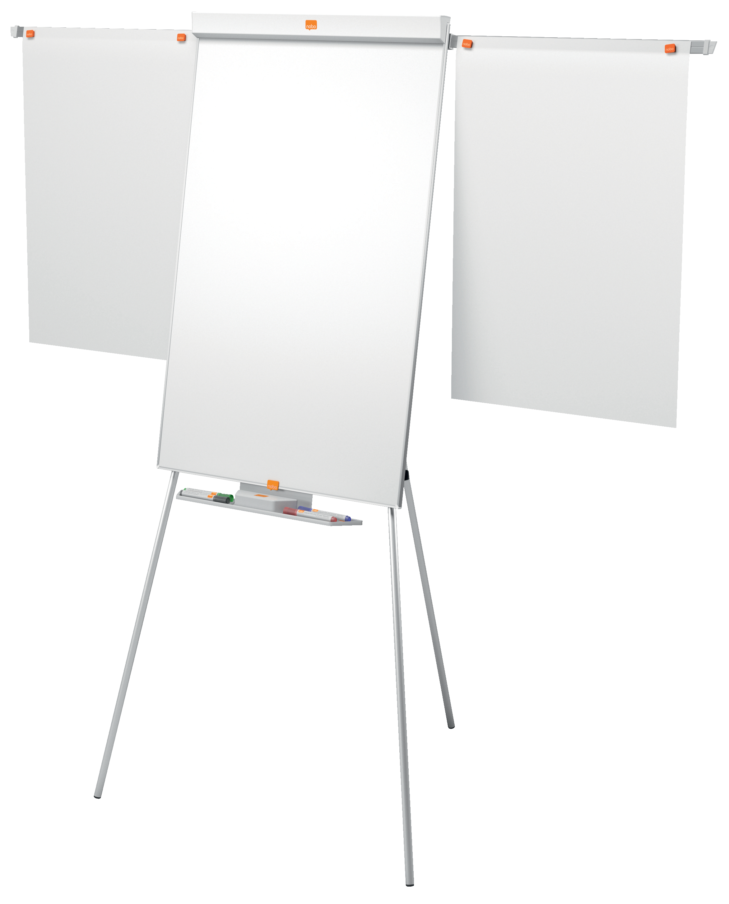 Flipchart magnetic cu brate/trepied 69*100nano clean clasic nobo [1]