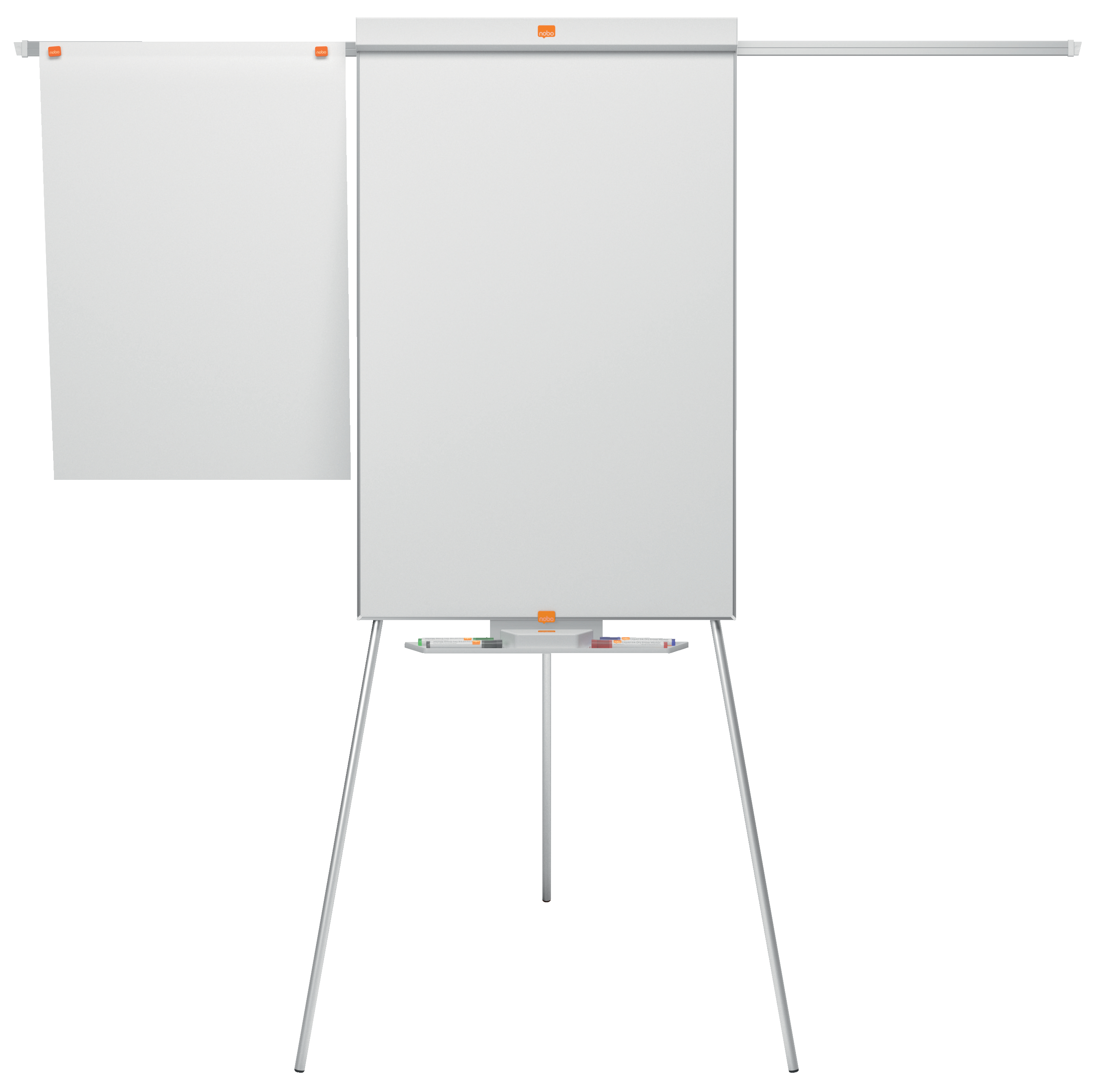 Flipchart magnetic cu brate/trepied 69*100nano clean clasic nobo [4]