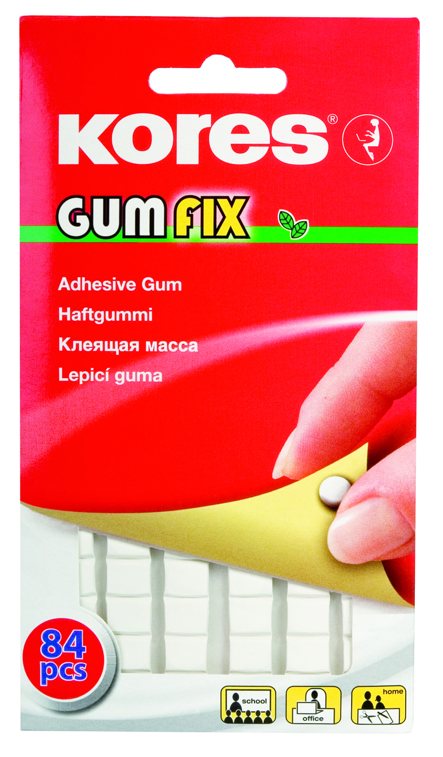 Lipici, Adezivi și Benzi adezive - Guma adeziva gumfix 50g kores