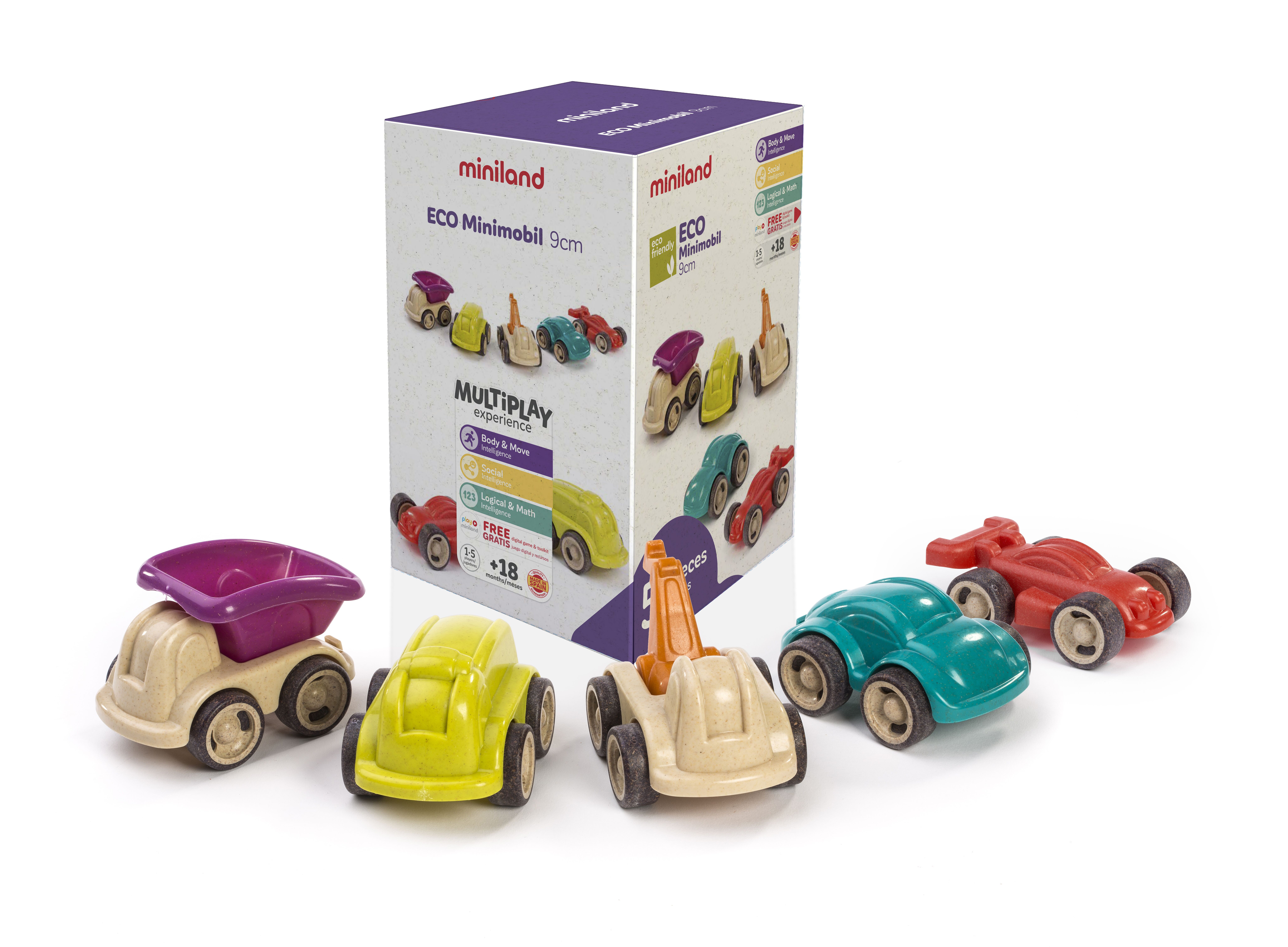 Set 5 vehicule 12 cm Minimobile ECO [1]