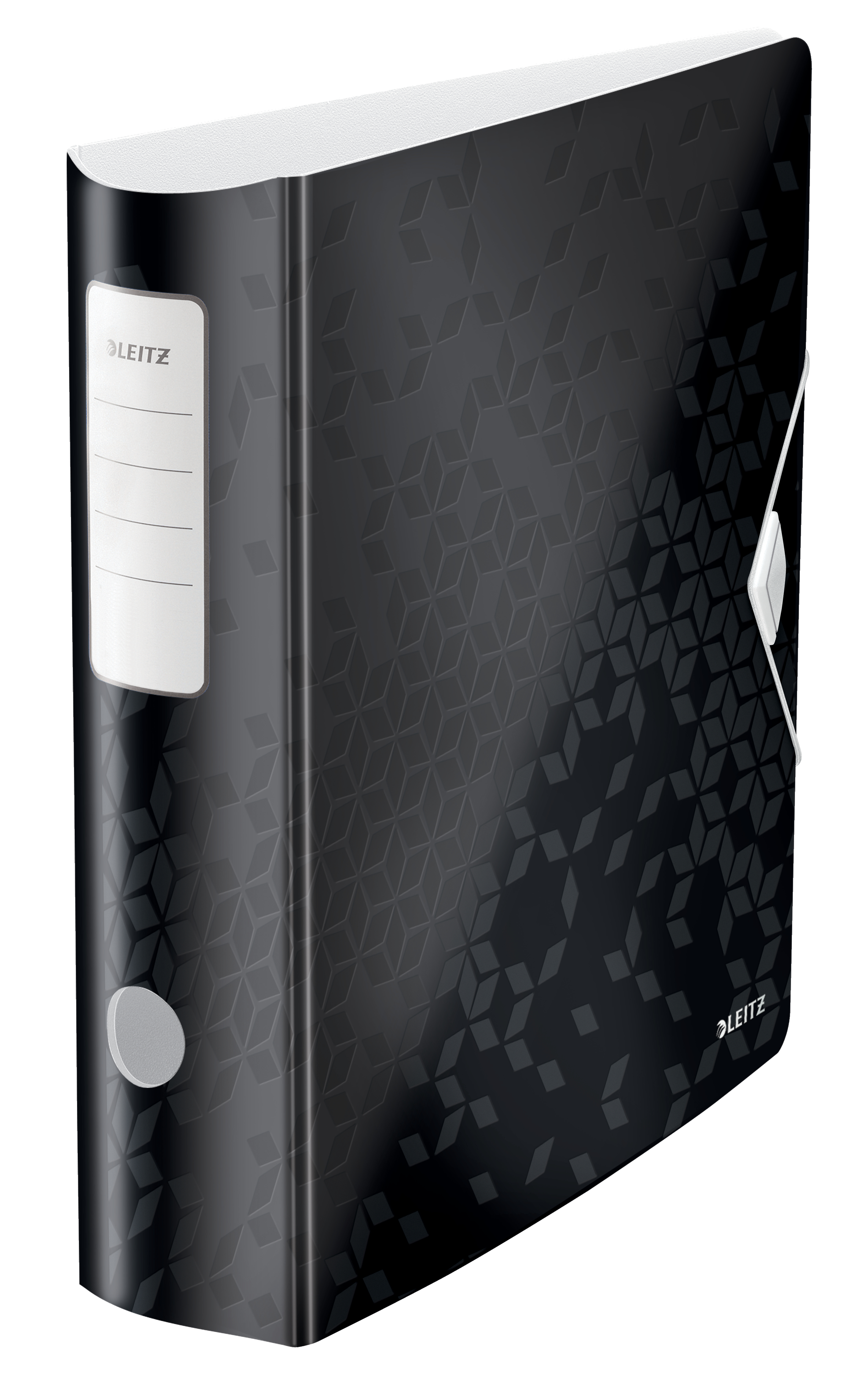 Biblioraft plastifiat 8.2 cm 180grade negru active wow leitz [0]
