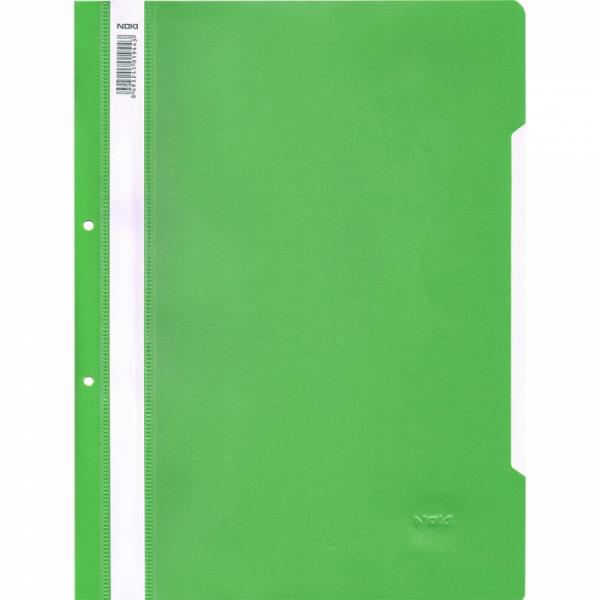 Dosar plastic cu sina si gauri verde deschis noki [1]