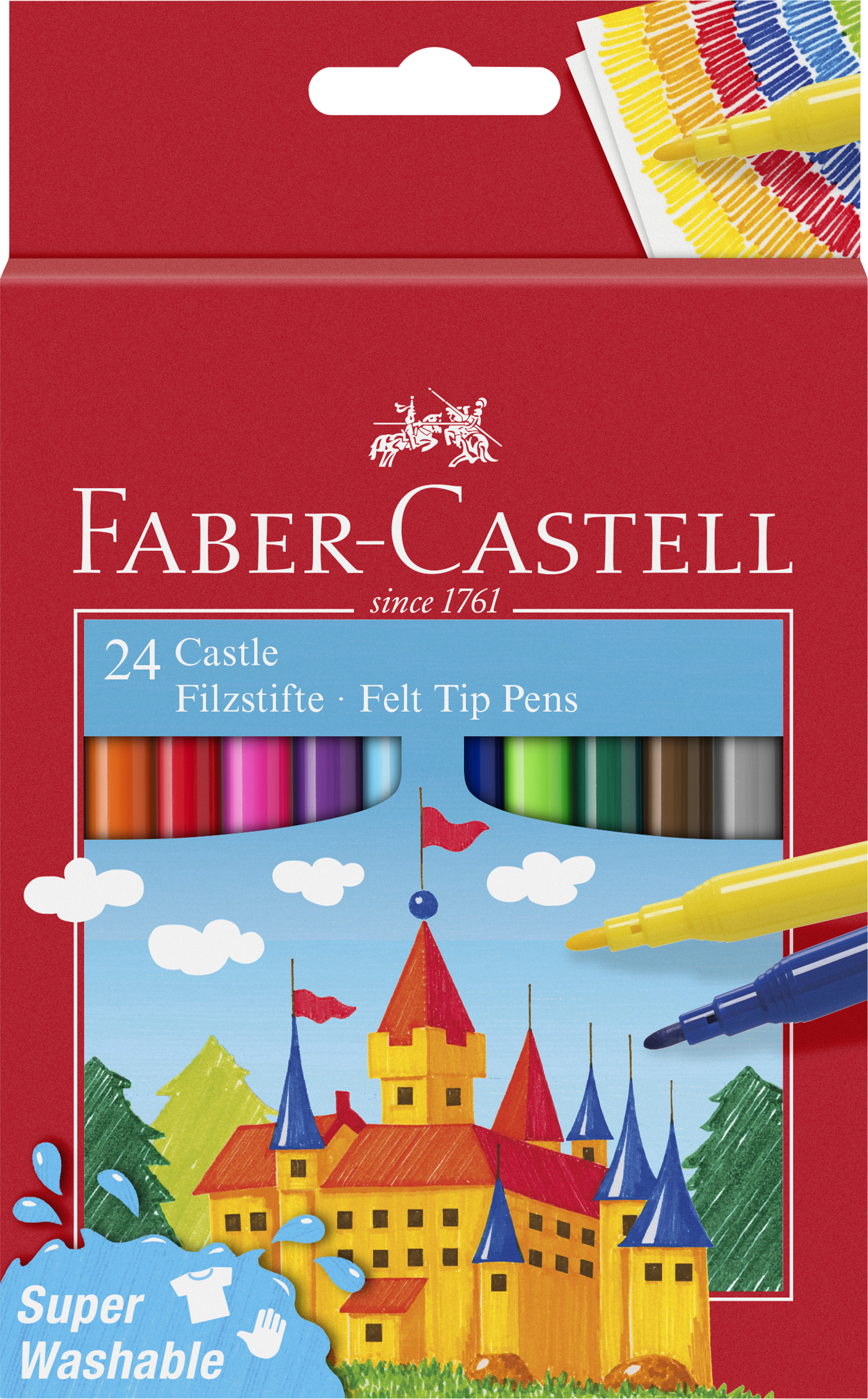 Carioca 24 culori 2021 faber-castell