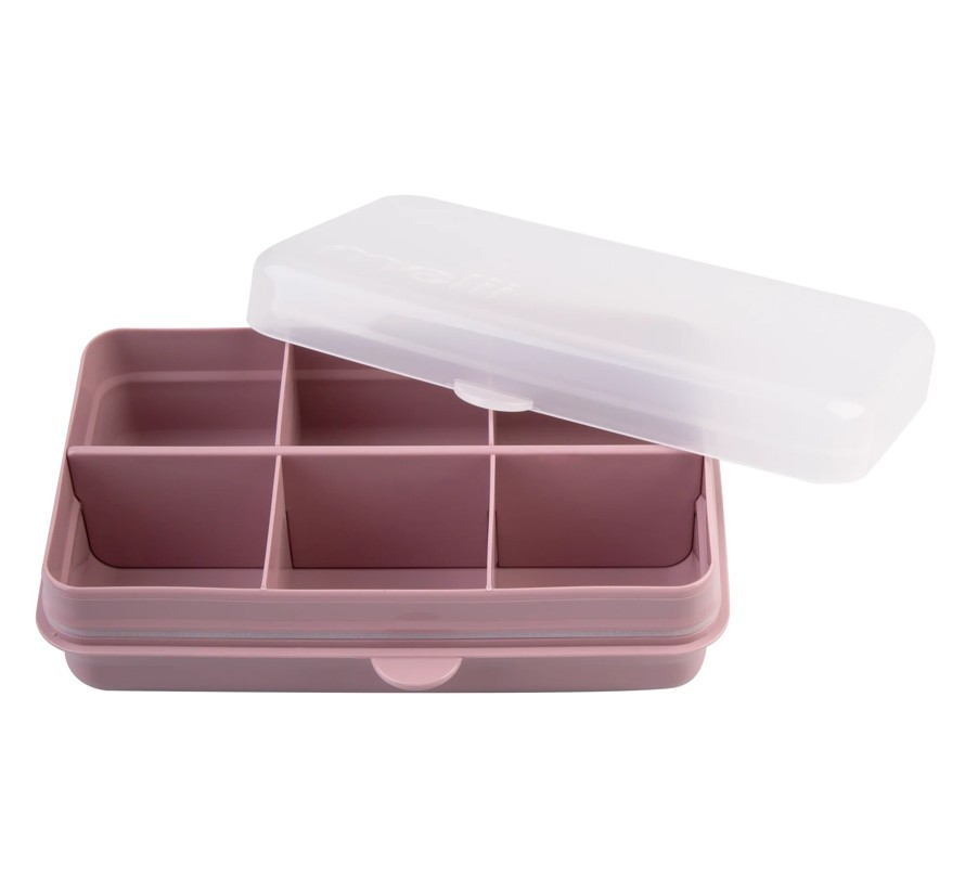 Cutie snack 6 compartimente, melii luxe, pink [3]