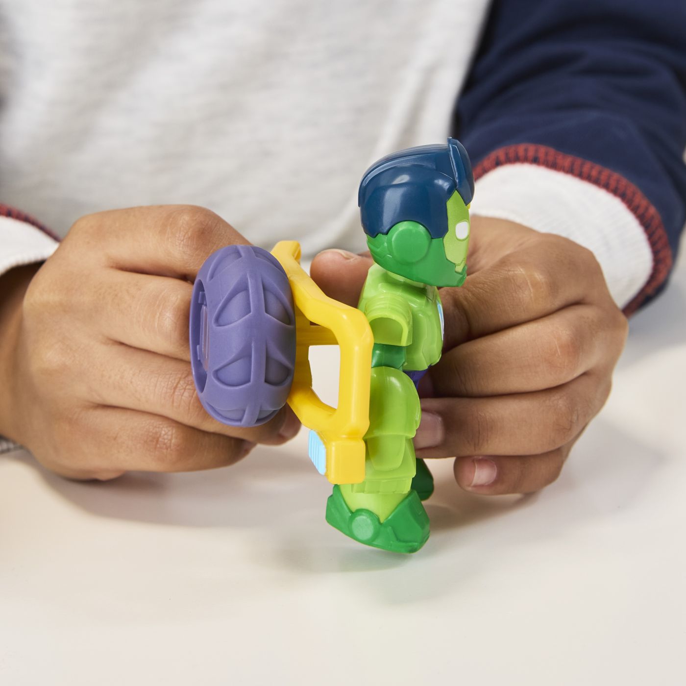 Marvel iron man si prietenii sai uimitori set vehicul si figurina iron hulk [6]