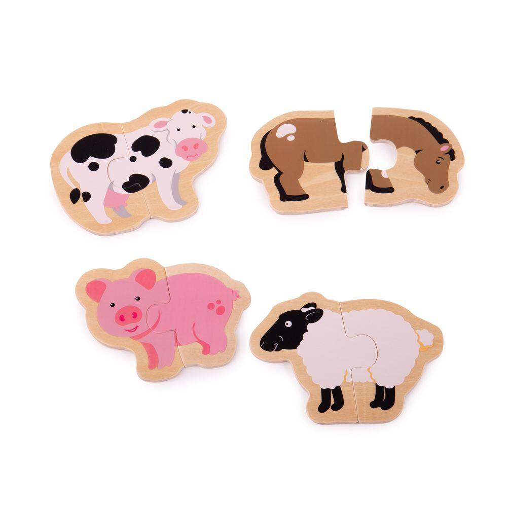 Puzzle - animale de la ferma [1]